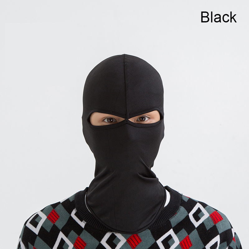 Balaclava Ski Mask - หน้ากากบาลาคลาวาป้องกันลมสำหรับเล่นสกี ปิดเต็มหน้า สำหรับมอเตอร์ไซค์ ปั่นจักรยาน ฤดูหนาว ผ้าคลุมคอ
