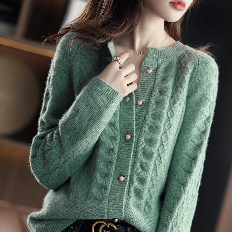เสื้อคาร์ดิแกนถักสไตล์วินเทจสำ - Wool Coat Peacoat บทวิจารณ์และราคา