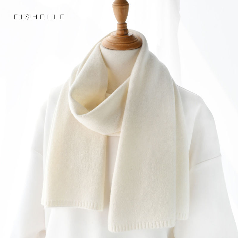 ผ้าพันคอขนสัตว์สีขาวสำหรับผู้ห - Wool Scarf Men บทวิจารณ์และราคา