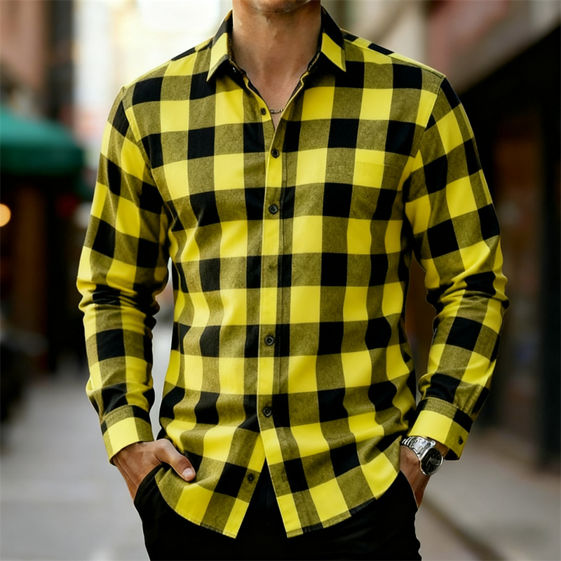 เสื้อเชิ้ตแขนยาวลายสก็อตสีแดงด - Flannel Shirt Lined บทวิจารณ์และราคา