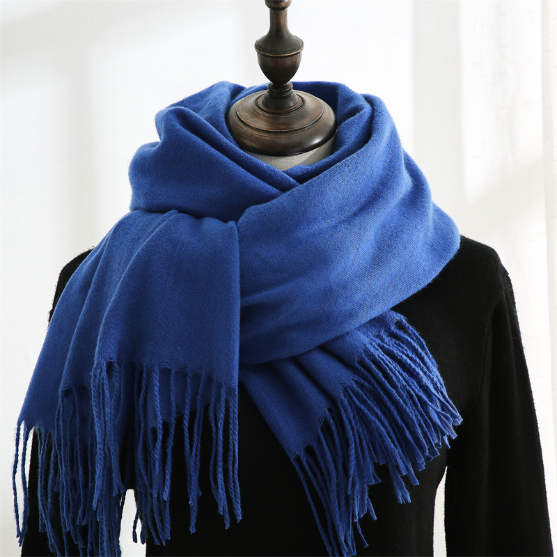 ผ้าพันคอแฟชั่นชายฤดูหนาว WARM  - Wool Scarf Men บทวิจารณ์และราคา
