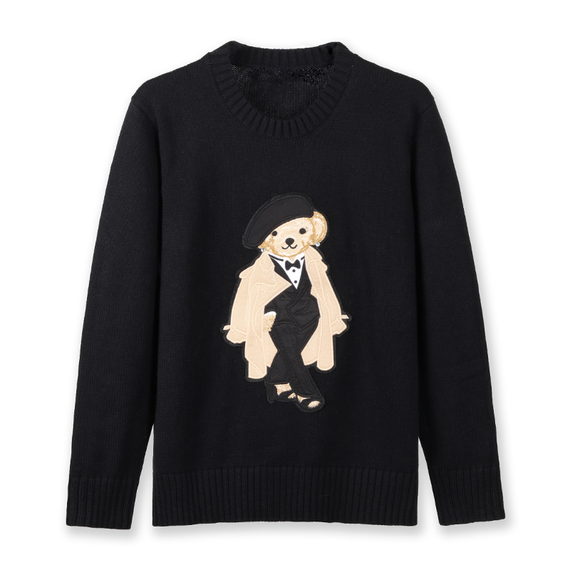 เสื้อสเวตเตอร์ไหมพรมลายหมีเท็ด - Wool Coat Peacoat บทวิจารณ์และราคา